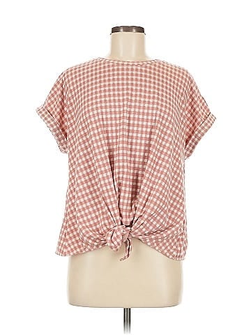 Lou & Grey for LOFT Short Sleeve Blouse (view 1)