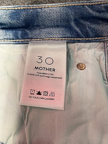 Mother Blue Jeans Size 30 waist