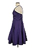 ML Monique Lhuillier Solid Purple Cocktail Dress Size 2 - photo 4