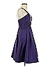 ML Monique Lhuillier Solid Purple Cocktail Dress Size 2 - photo 3