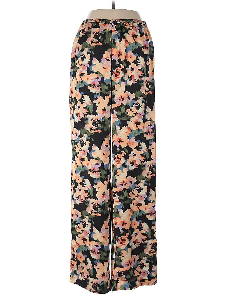 Pre-owned Open Edit Casual Pants In Black