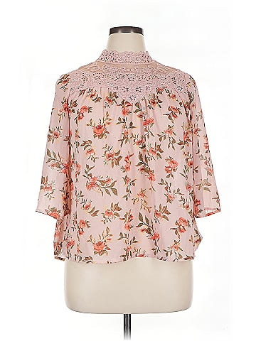 Self Esteem 3/4 Sleeve Blouse (view 1)