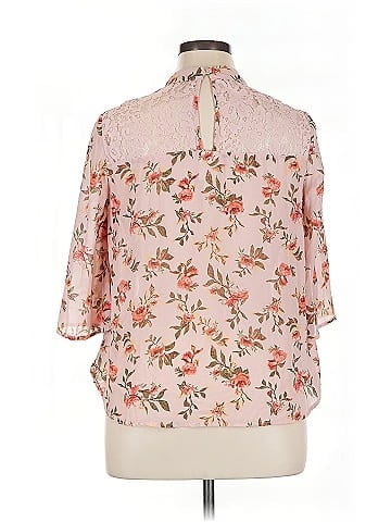 Self Esteem 3/4 Sleeve Blouse (view 2)