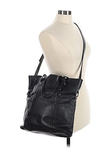 H By Halston Leather Satchel (view 2)