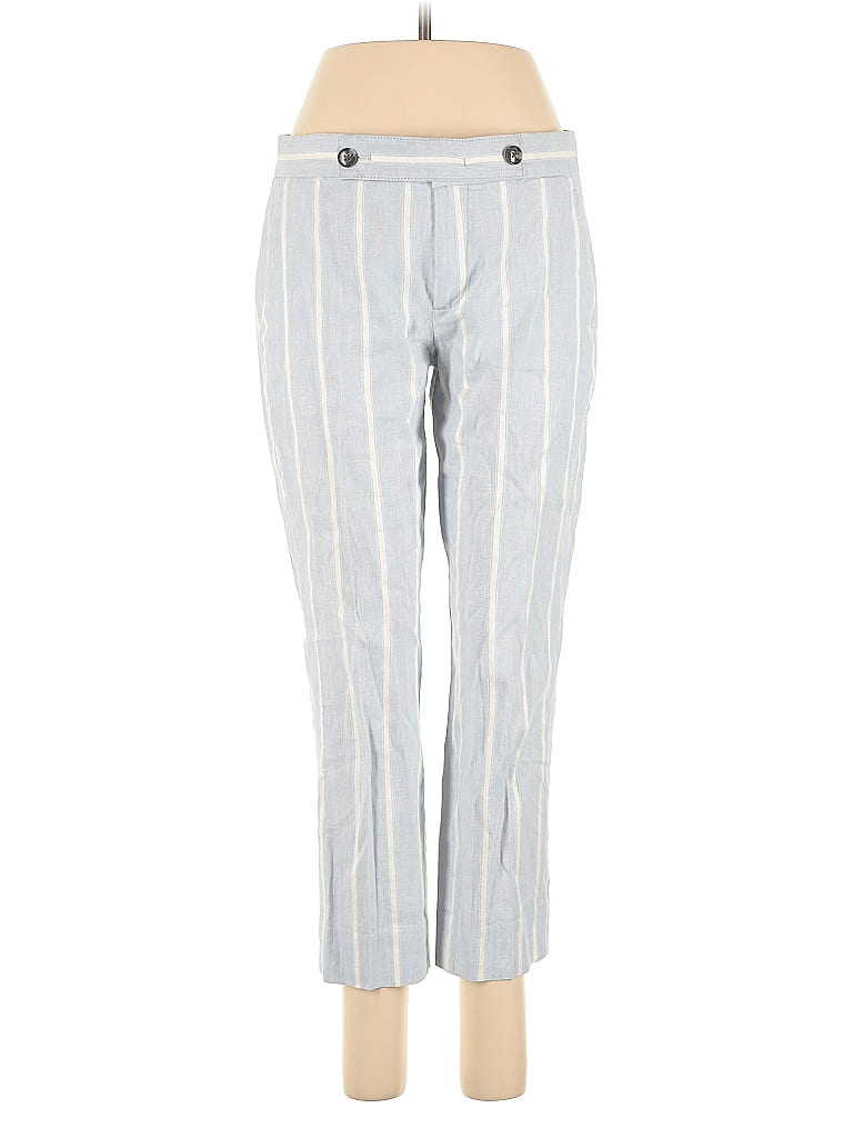Click to view more detailed imagery on our partner's website Pre-owned Banana Republic Linen Pants In Silver