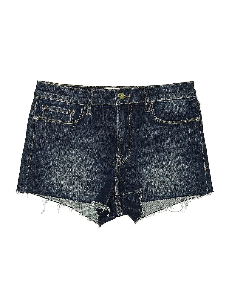Pre-owned Frame Denim Shorts In Blue