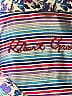 Robert Graham 100% Cotton Stripes Teal Blue Long Sleeve Button-Down Shirt Size 8 - photo 3