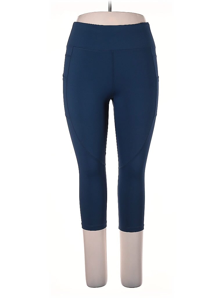 ZYIA ACTIVE Pre-owned Active Pants In Blue