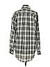 Armani Exchange 100% Cotton Plaid Gray Long Sleeve Button-Down Shirt Size S - photo 2