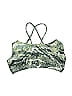 Onzie Camo Green Black Swimsuit Top Size M - photo 1