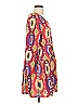 EyeDoll 100% Polyester Print Red Casual Dress Size S - photo 4
