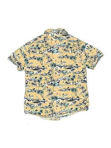 Free Planet Short Sleeve Button-Down Shirt (view 2)