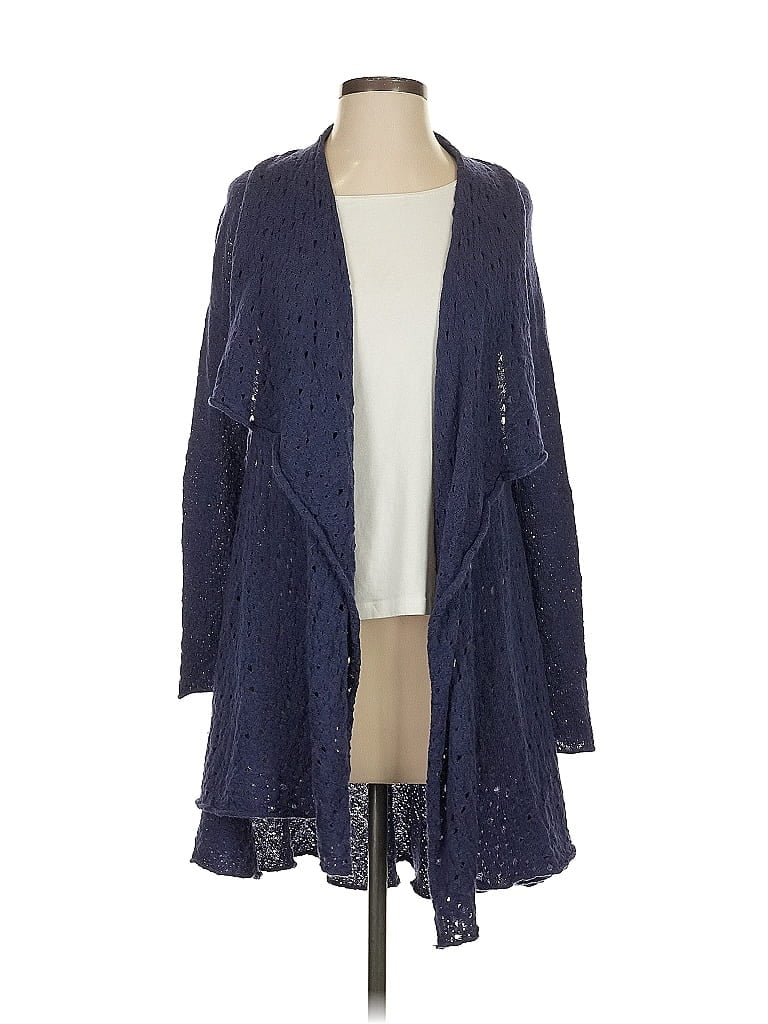 Pre-owned Eileen Fisher Kimono In Blue