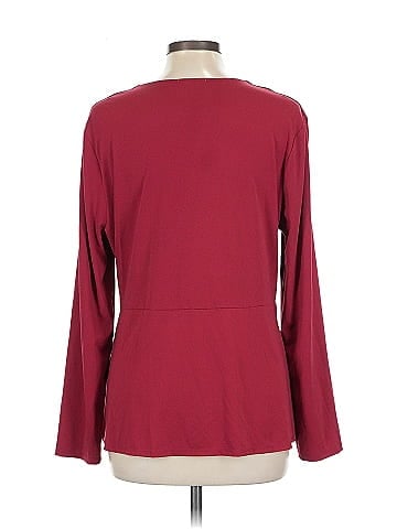 H By Halston Long Sleeve Blouse (view 2)