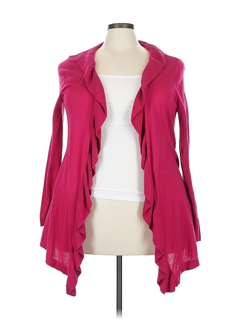 Lane Bryant Outlet 100% Cotton Pink Cardigan Size 22 - photo 1
