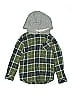 Quiksilver 100% Cotton Green Long Sleeve Button-Down Shirt Size 7 - photo 1