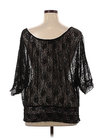 Wet Seal 3/4 Sleeve Top (view 2)