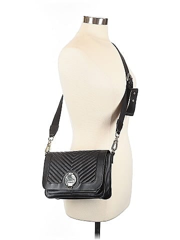 Karen Millen Leather Crossbody Bag (view 2)