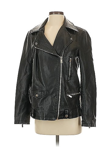 Bagatelle Faux Leather Jacket (view 1)