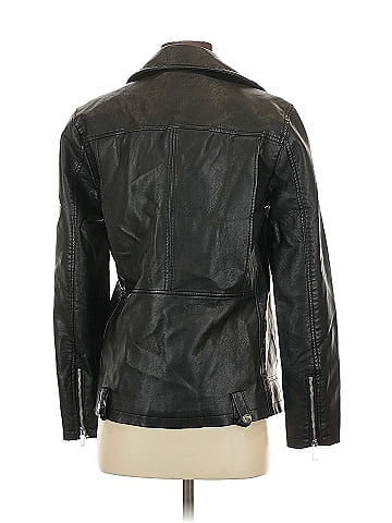 Bagatelle Faux Leather Jacket (view 2)