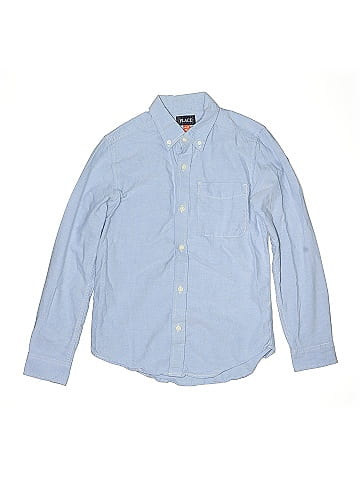 The Children's Place Long Sleeve Button-Down Shirt (view 1)