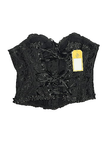 Unbranded Elegant Black Lace Corset Top (view 2)