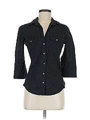 James Perse 3/4 Sleeve Button Down Shirt