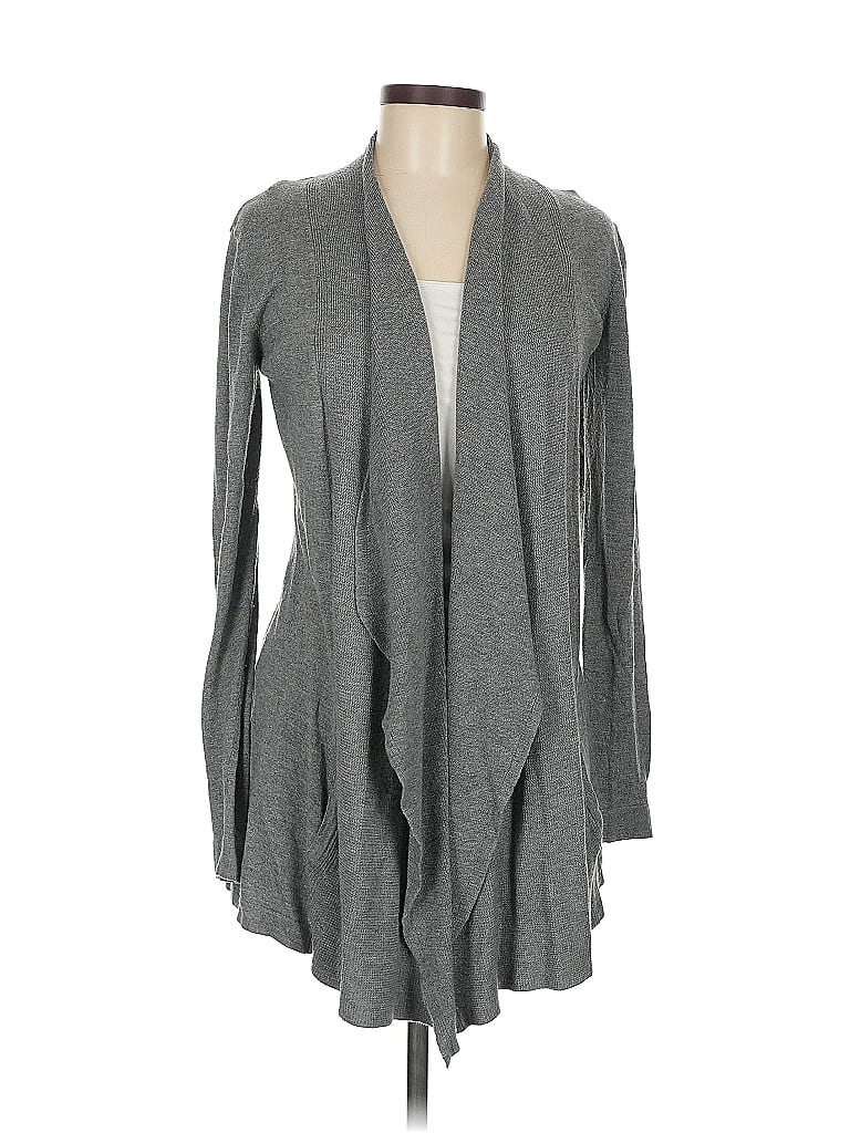 Pre-owned Rachel Zoe Cardigan Sweater In Gray