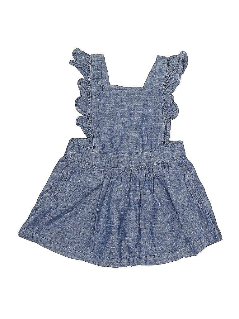 Hope & Henry 100 Organic Cotton Blue Dress Size 1218 mo 62 off