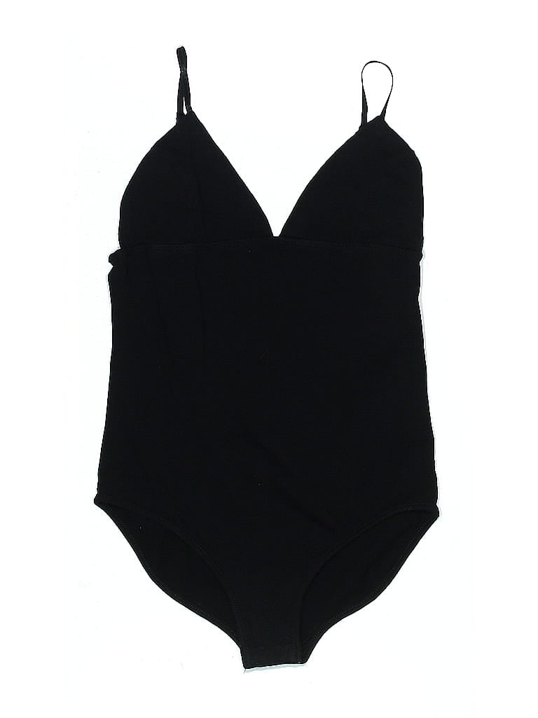 Pre-owned Out From Under Bodysuit In Black