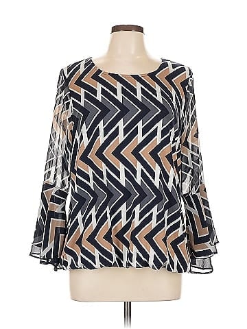 Alfani Long Sleeve Blouse (view 1)