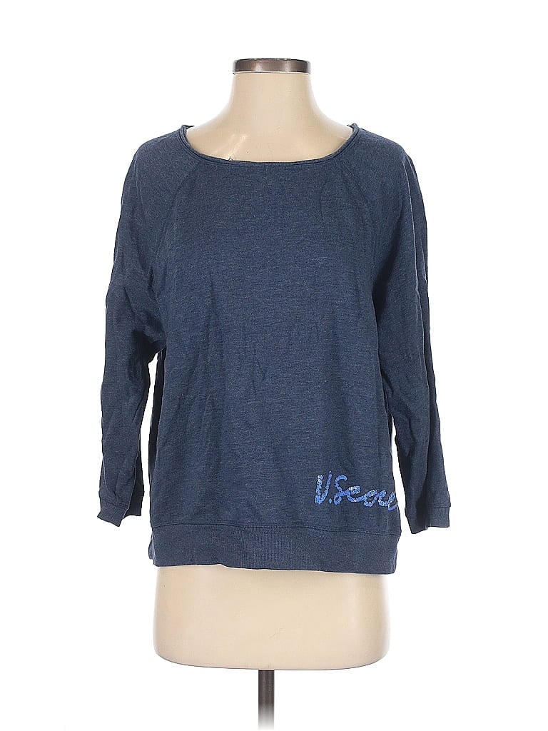 Click to view more detailed imagery on our partner's website Pre-owned Victoria's Secret Sweatshirt In Blue