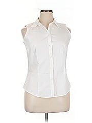 Talbots Outlet Sleeveless Button Down Shirt