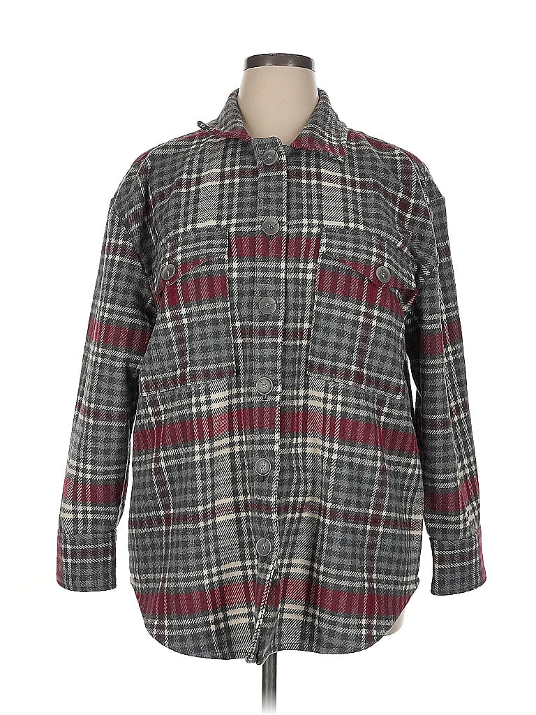 Pre-owned Treasure & Bond Coat In Gray