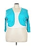 Roaman's Teal Cardigan Size 22 - photo 1