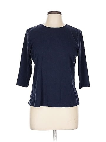 Christopher & Banks 3/4 Sleeve T-Shirt (view 1)
