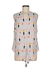 Talbots Sleeveless Button Down Shirt