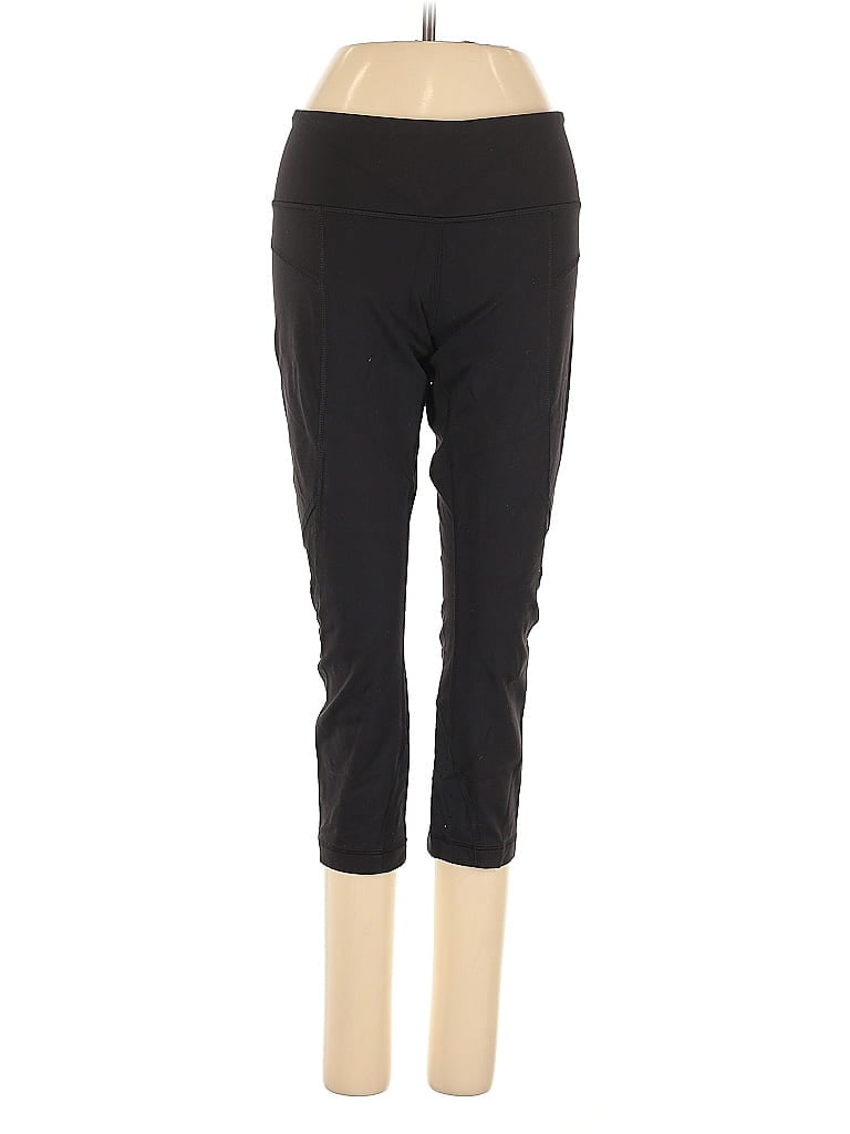 Pre-owned Lululemon Athletica Active Pants In Black