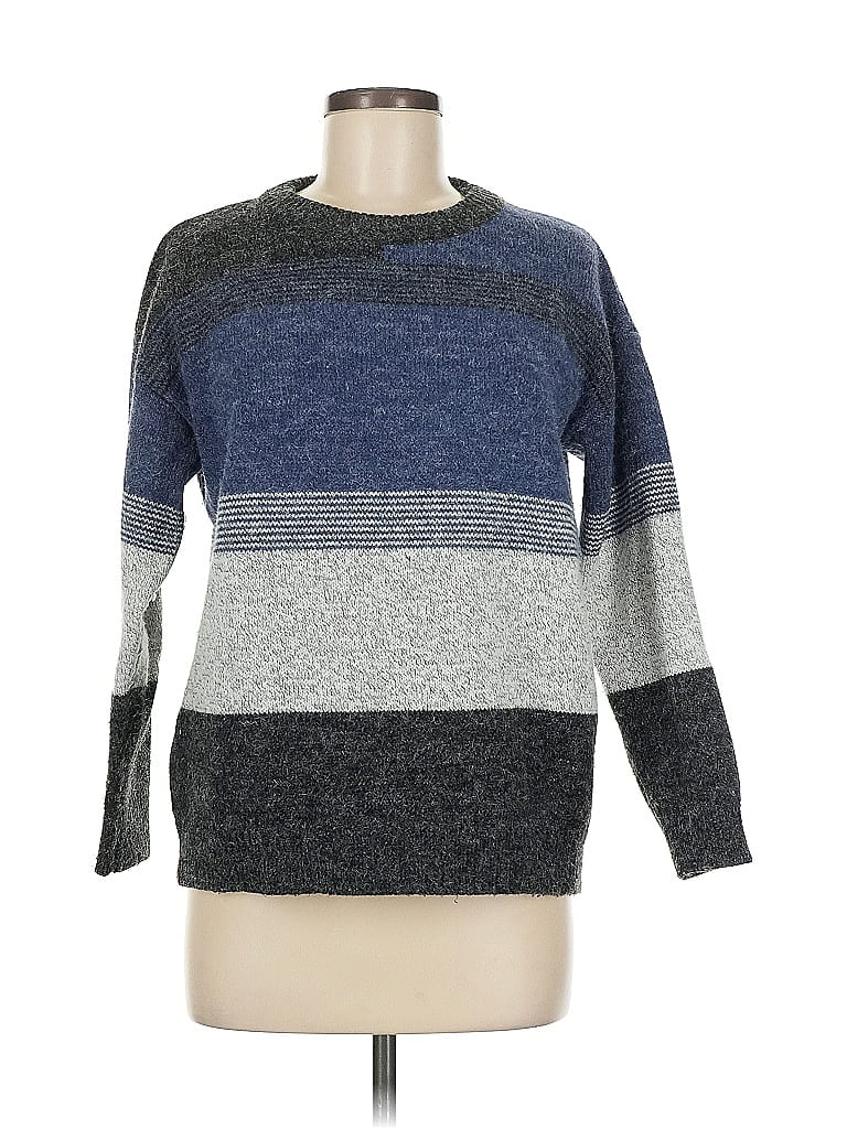 Pre-owned Shein Pullover Sweater In Gray