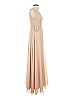 BHLDN 100% Polyester Tan Cocktail Dress Size XS - photo 3