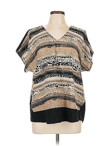 Dana Buchman Short Sleeve Blouse (view 1)