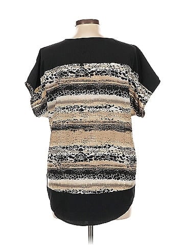 Dana Buchman Short Sleeve Blouse (view 2)