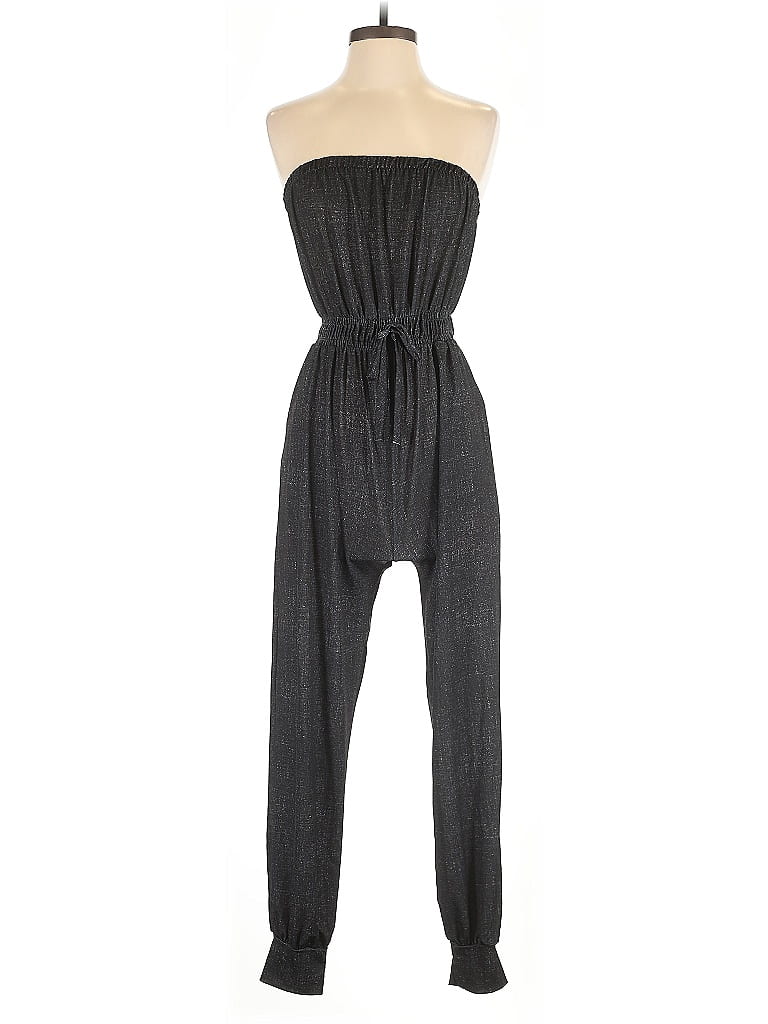 Pre-owned Assorted Brands Jumpsuit In Gray