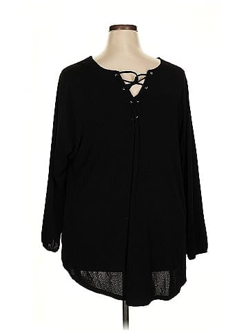 Jennifer Lopez 3/4 Sleeve Top (view 2)