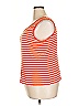 Woman Within Stripes Orange Tank Top Size 2X - photo 4
