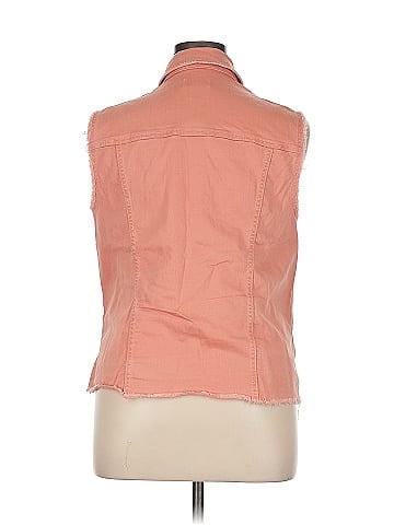 LOGO by Lori Goldstein Denim Vest (view 2)