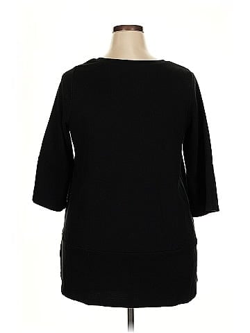 Woman Within 3/4 Sleeve T-Shirt (view 2)