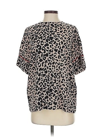 No. 21 Short Sleeve Silk Top (view 1)