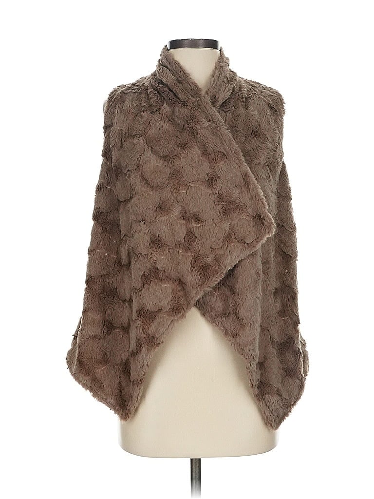 ELEVENSES Pre-owned Faux Fur Vest In Brown