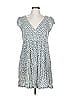 Denim & Supply Ralph Lauren 100% Viscose Print Blue Casual Dress Size L - photo 1
